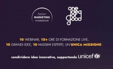 One Idea for Good sostiene Unicef Italia: la formazione diventa solidale